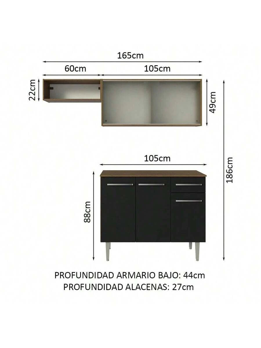 Madesa Alacena Compacta