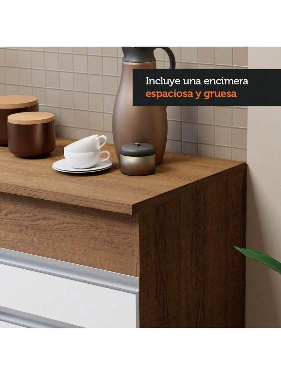 Cocina Integral Completa Modular Madesa Glamy 150cm