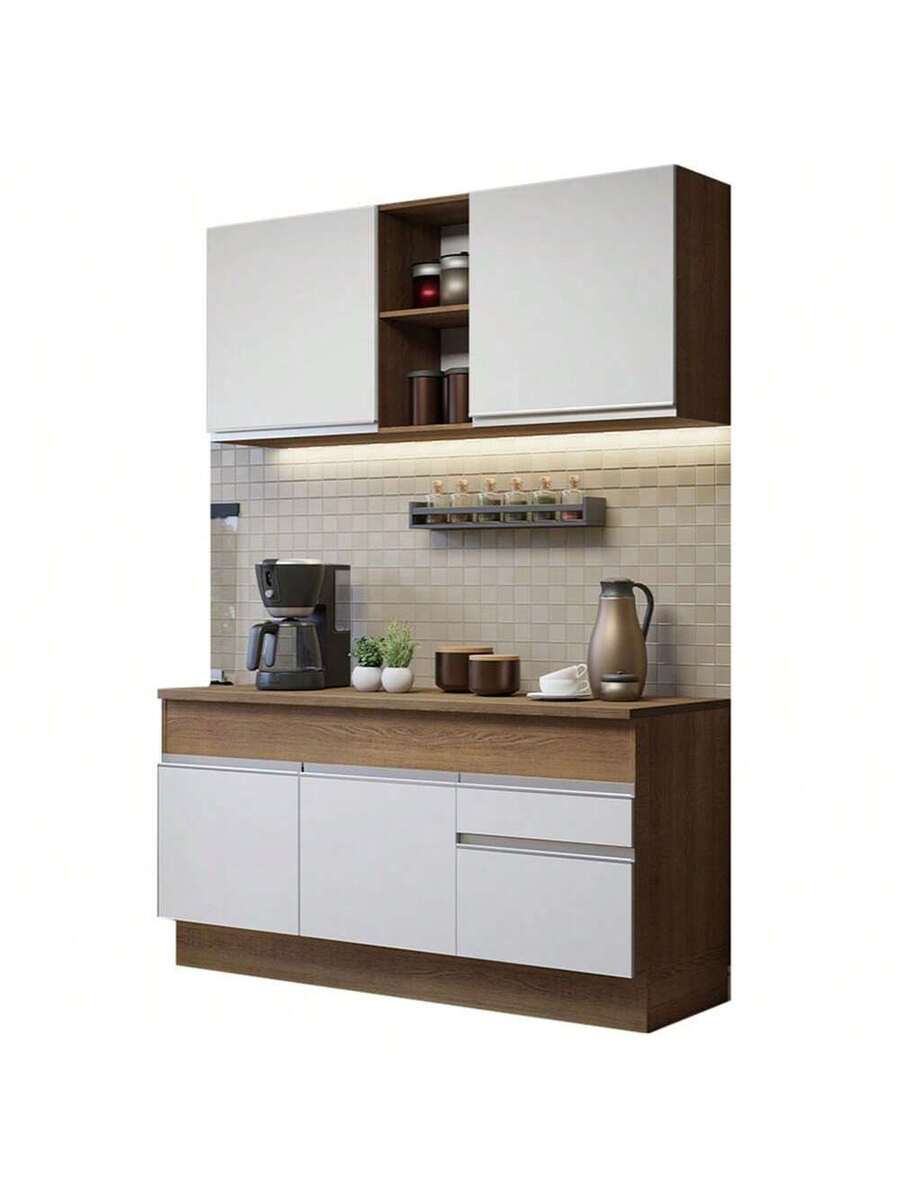 Cocina Integral Completa Modular Madesa Glamy 150cm