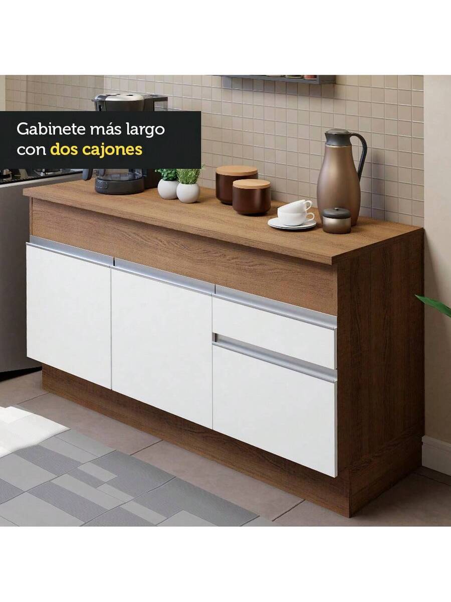 Cocina Integral Completa Modular Madesa Glamy 150cm