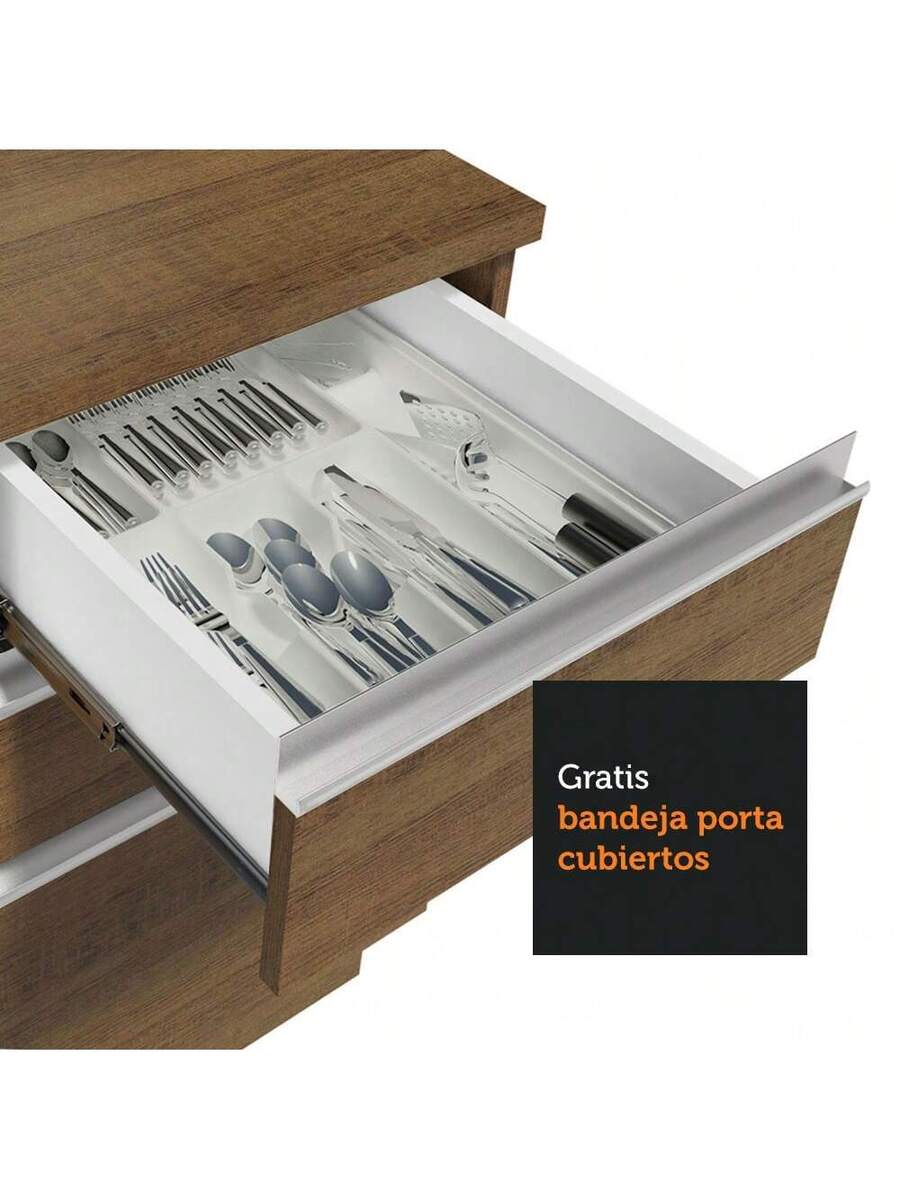 Cocina Integral Completa Modular Madesa Marina 280cm