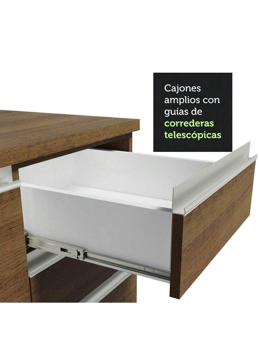 Cocina Integral Completa Modular Madesa Marina 280cm