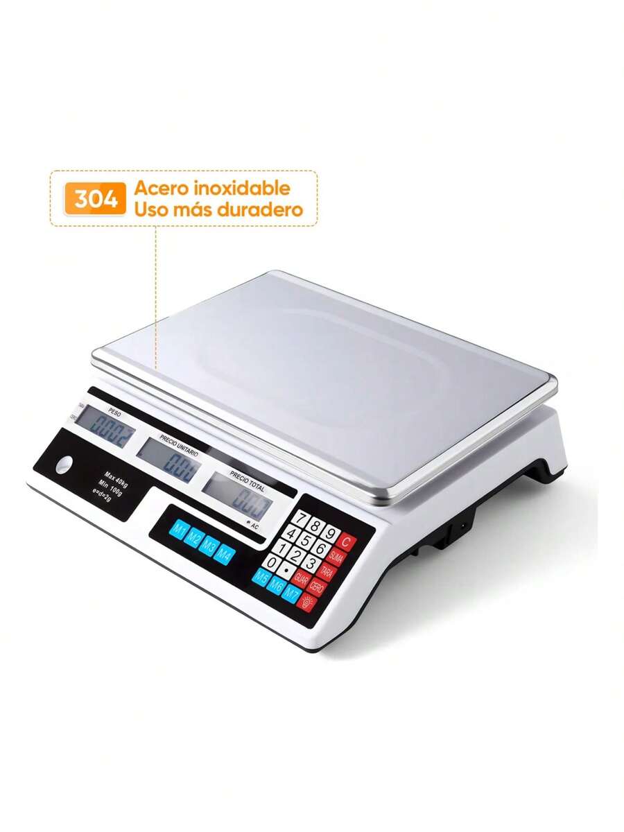 Bascula Comercial Digital 40kg Economica