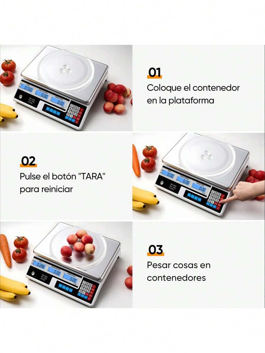 Bascula Comercial Digital 40kg Economica