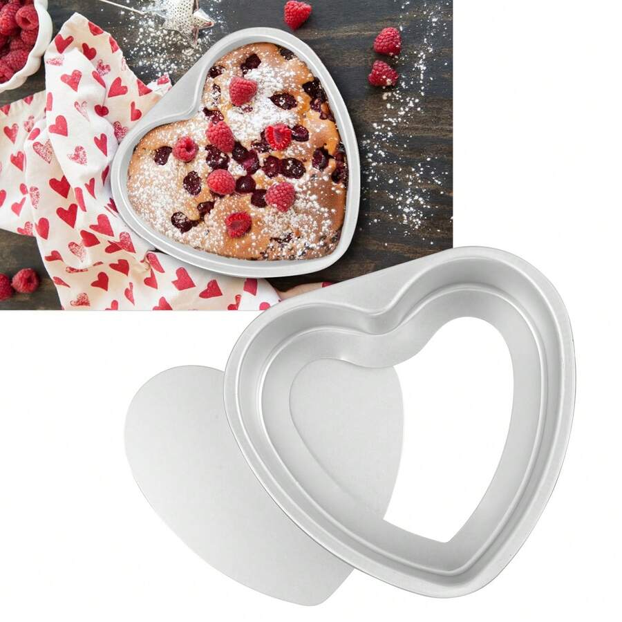 Moldes para tartas en forma de corazón