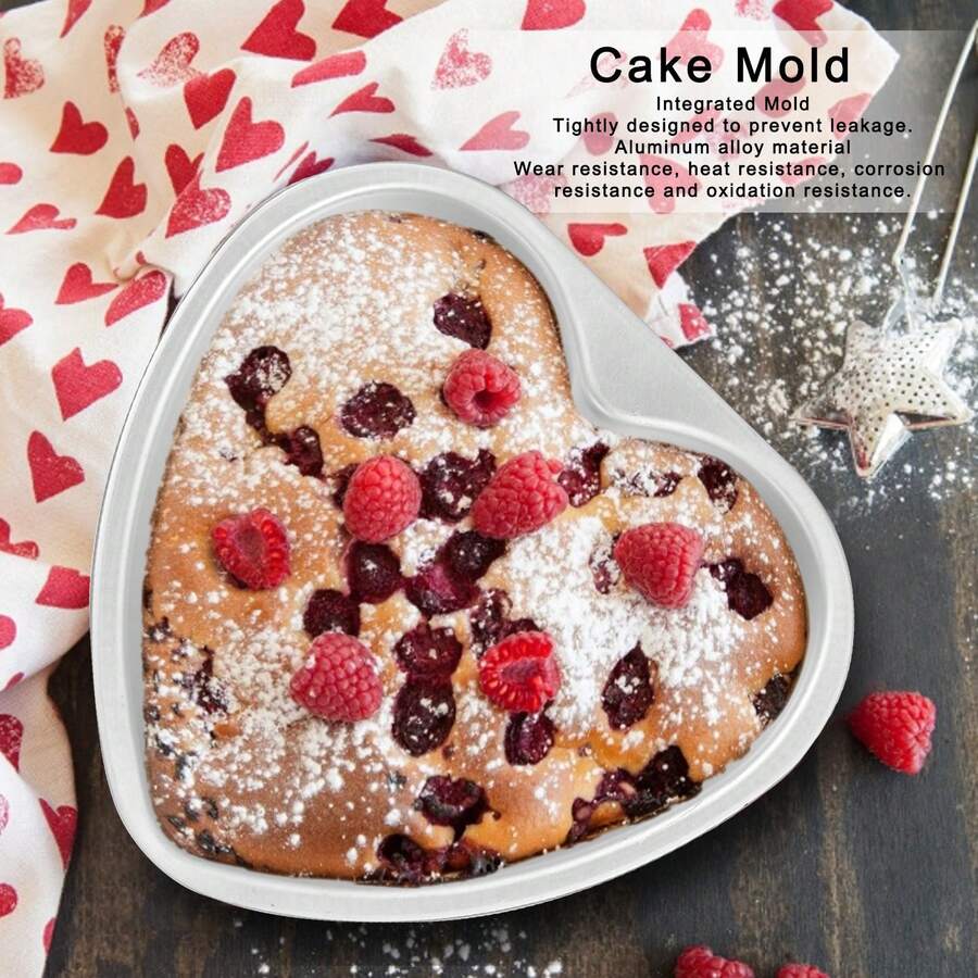 Moldes para tartas en forma de corazón