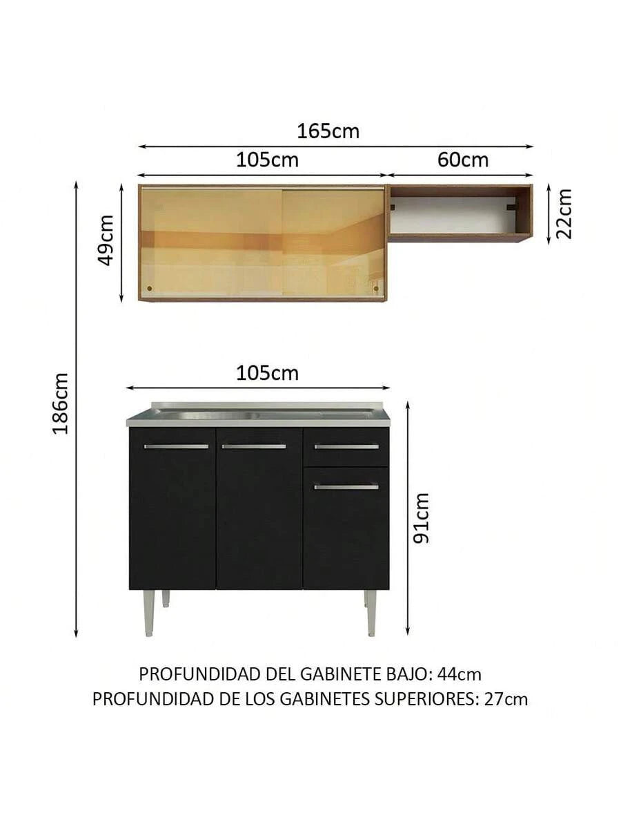 Cocina Integral Completa Modular Madesa