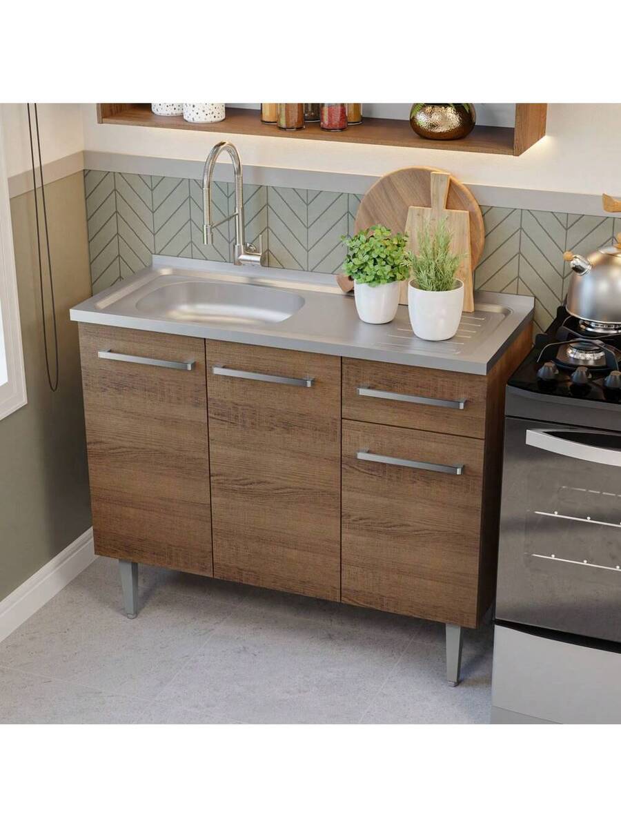 Cocina Integral Completa Modular Madesa 165cm
