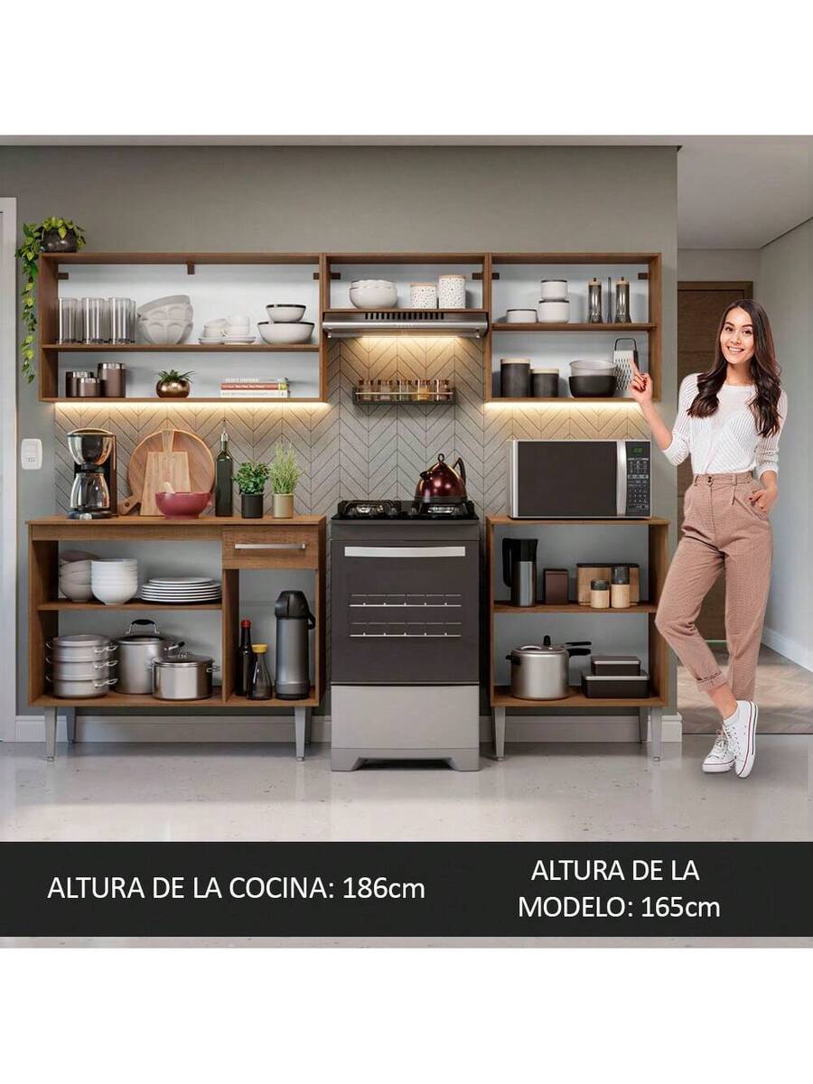 Cocina Integral Completa 229cm