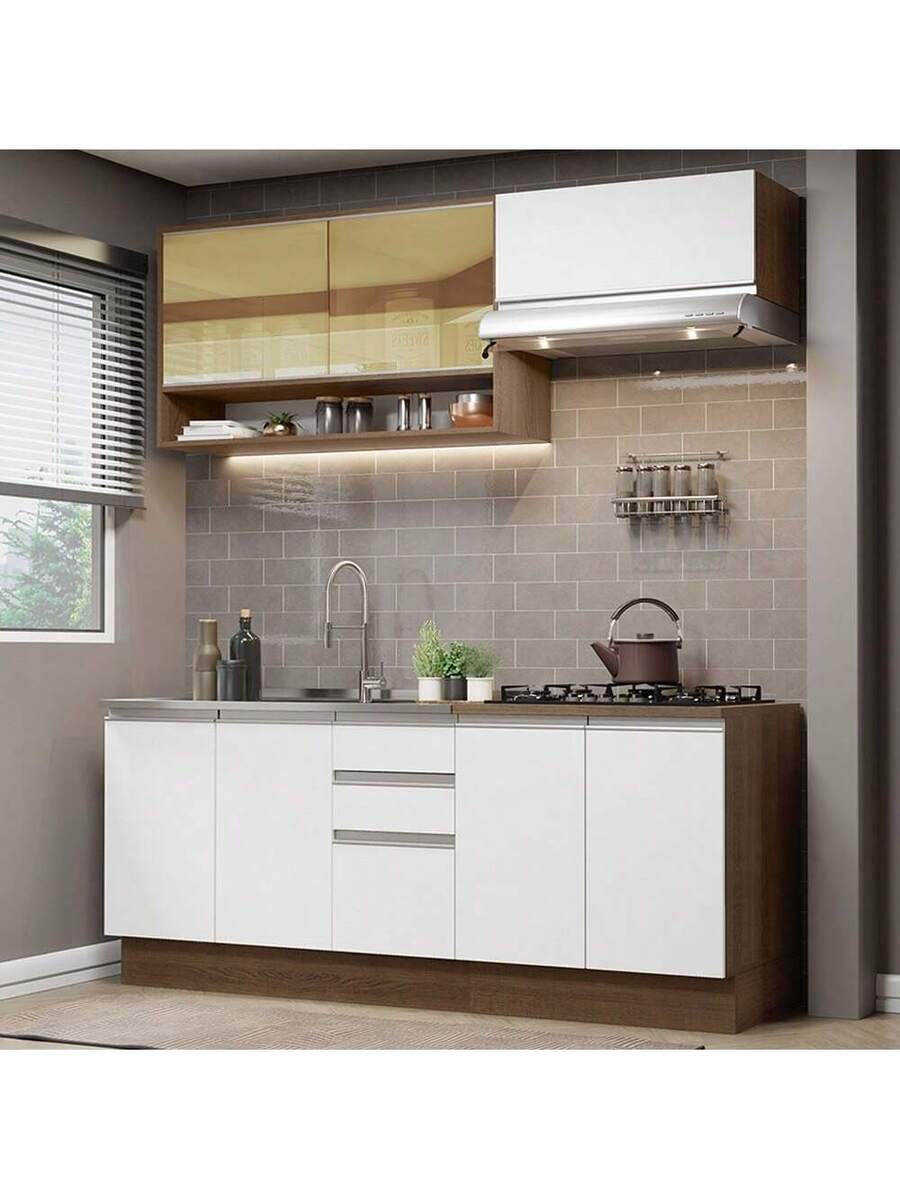 Cocina Integral Completa Modular Madesa 200cm