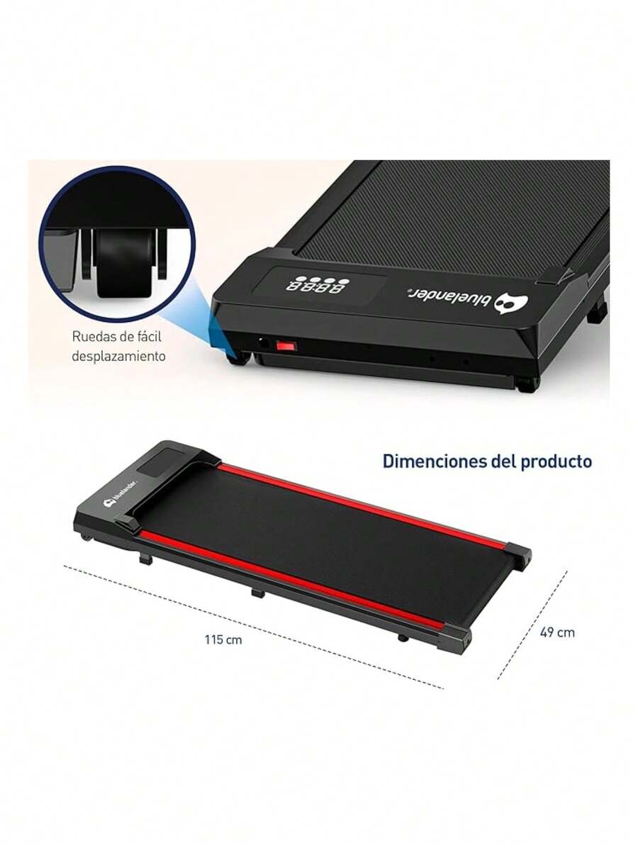 caminadora plegable eléctrica portátil