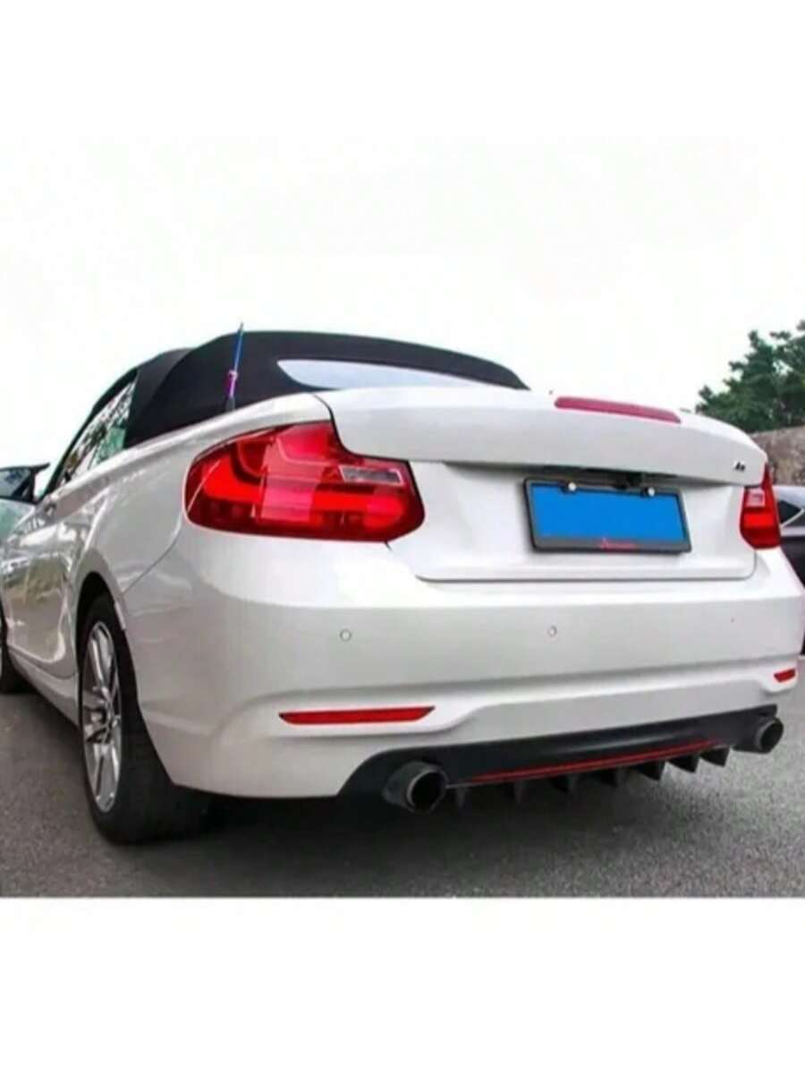 Vmingo Difusor trasero 7 aletas universal para bumper/facia