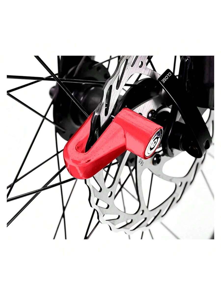 Candado Disco Aluminio Motocicleta Bicicleta Segura Proteccion Anti Robo Freno