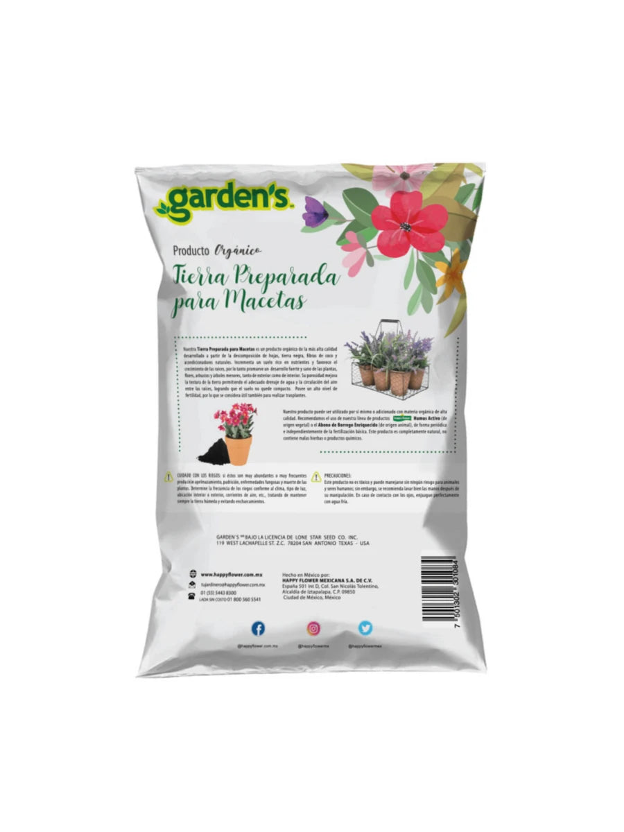 Tierra Preparada para Macetas 4kg