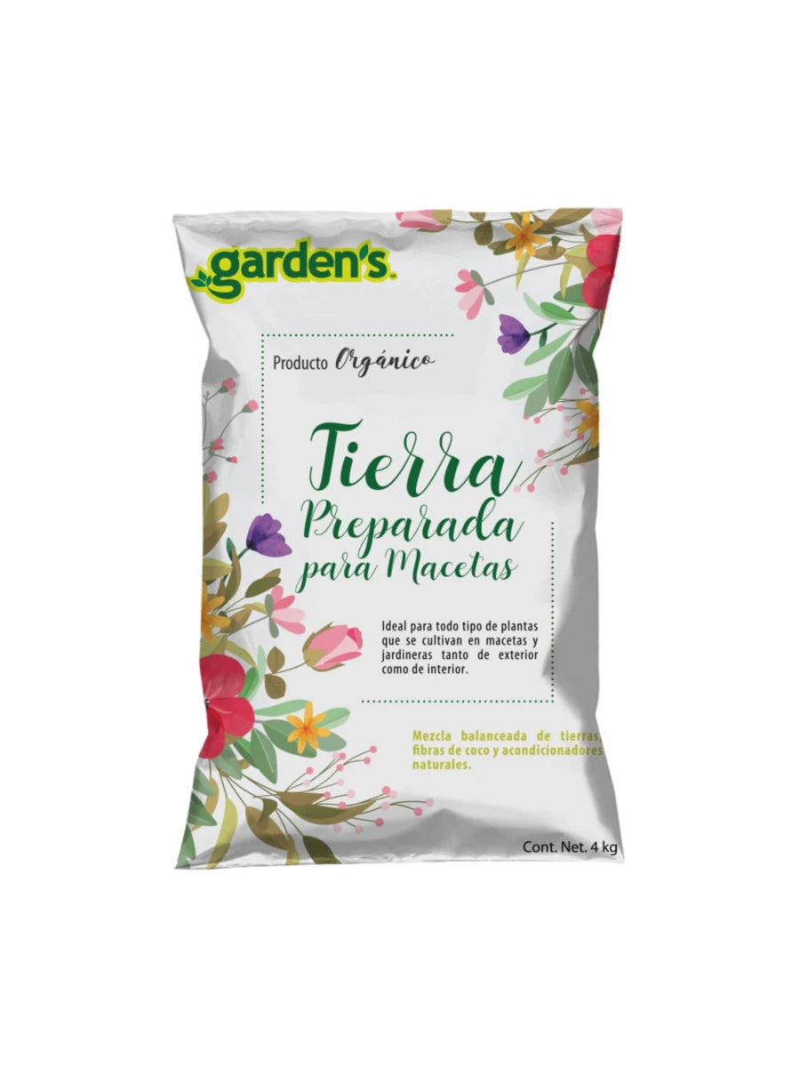 Tierra Preparada para Macetas 4kg