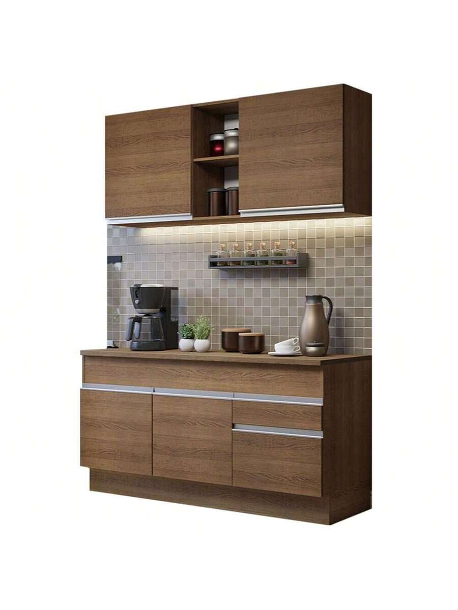 Cocina Integral Completa Modular Madesa Glamy 150cm