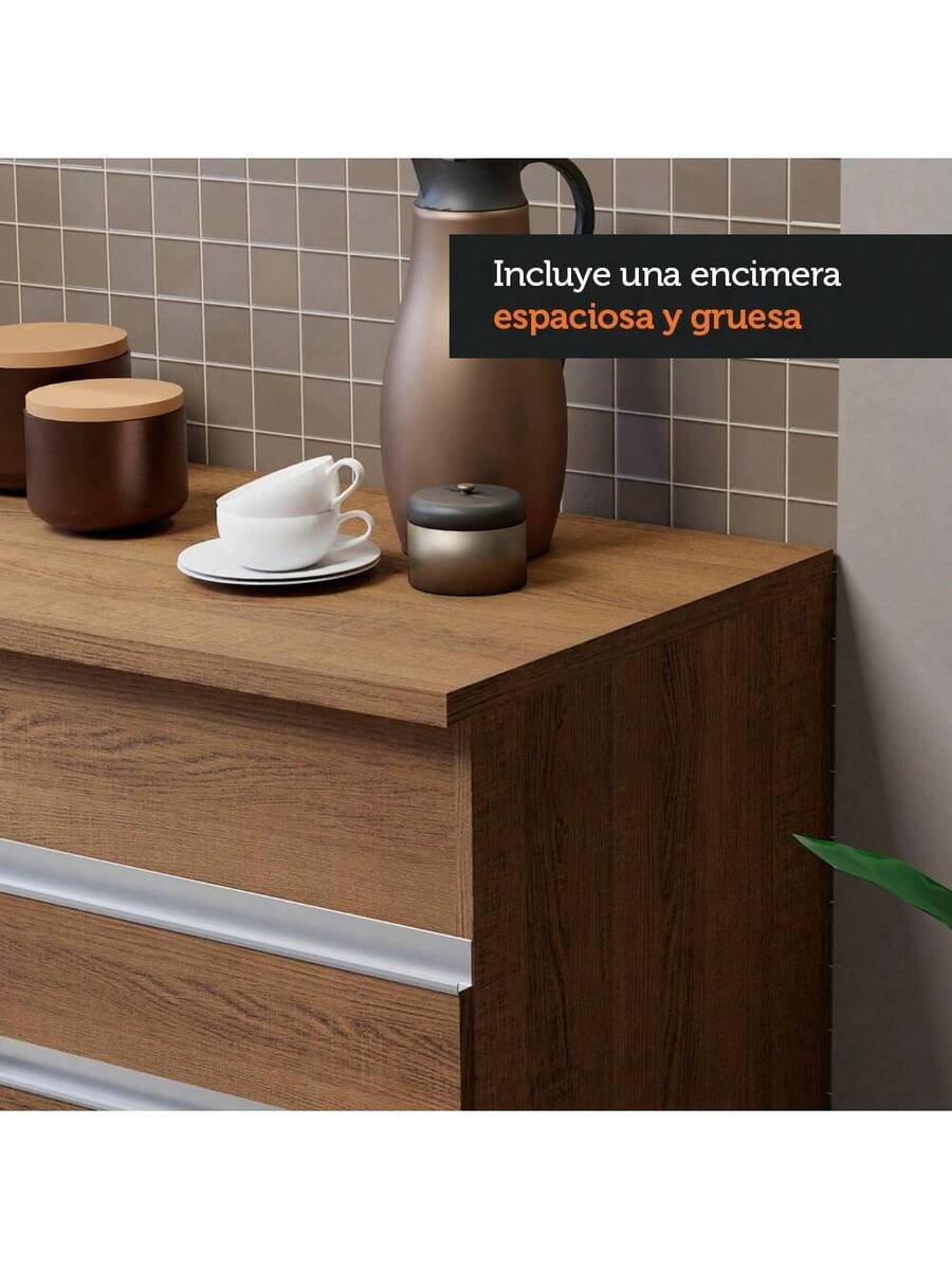 Cocina Integral Completa Modular Madesa Glamy 150cm