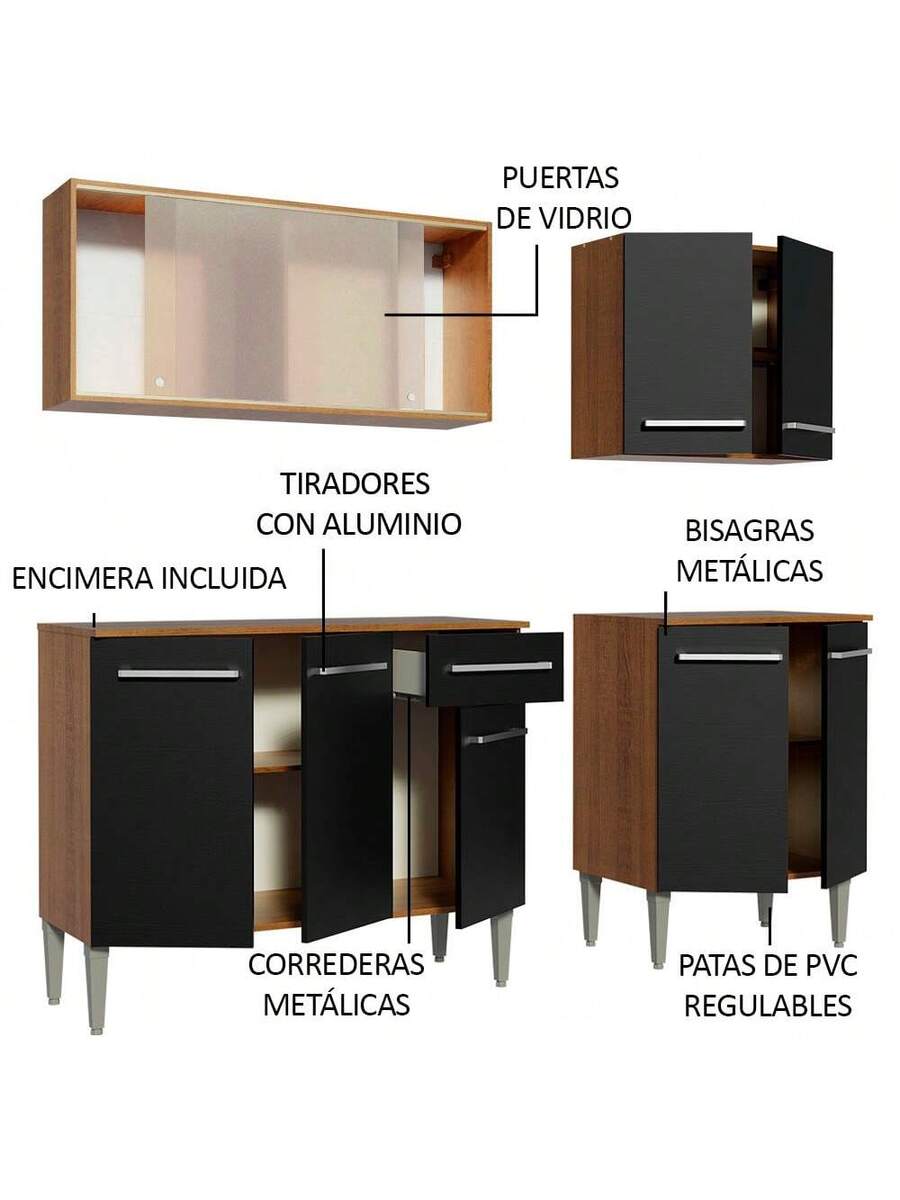 Cocina Integral 169cm