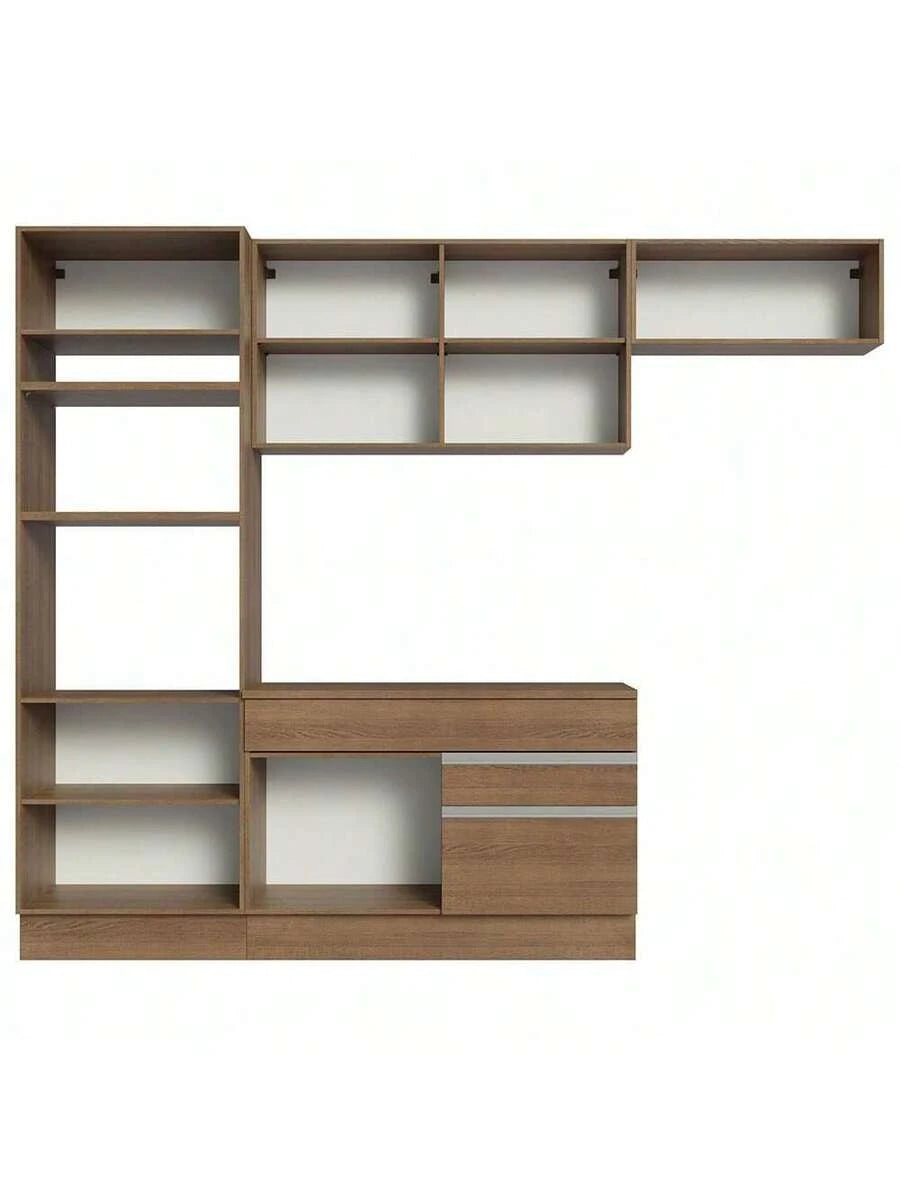 Mueble De Cocina Completo Rustic Glamy Madesa 270cm