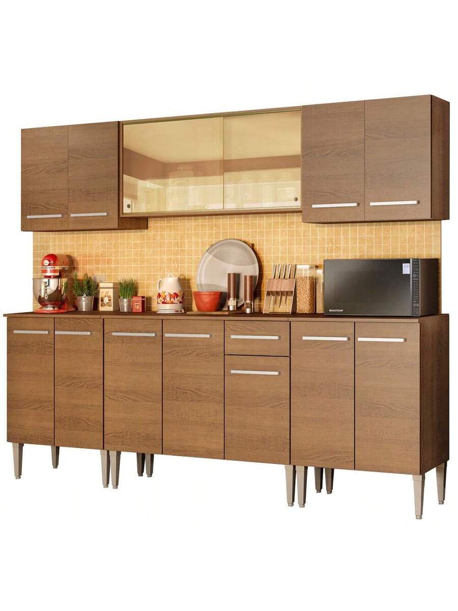 Cocina Integral Completa Modular Madesa 233cm