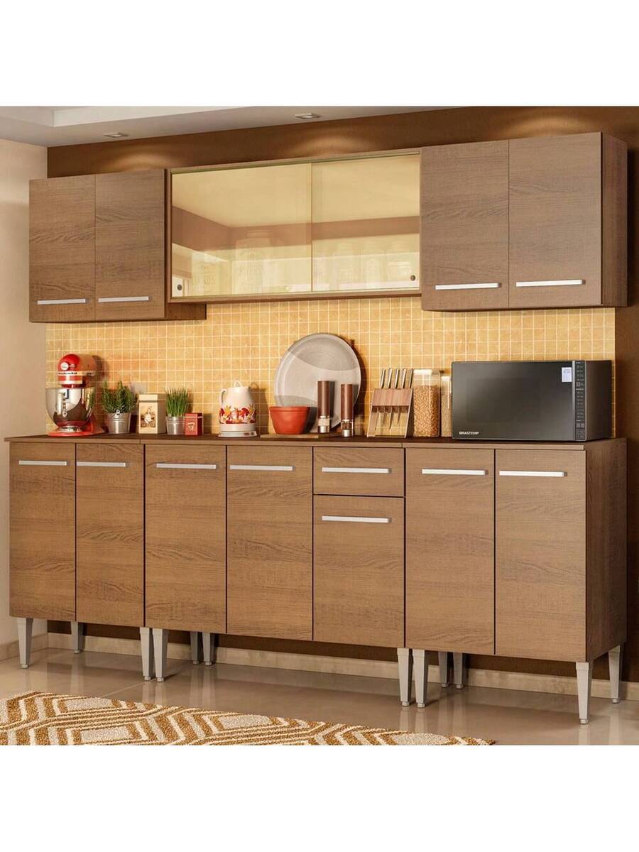 Cocina Integral Completa Modular Madesa 233cm