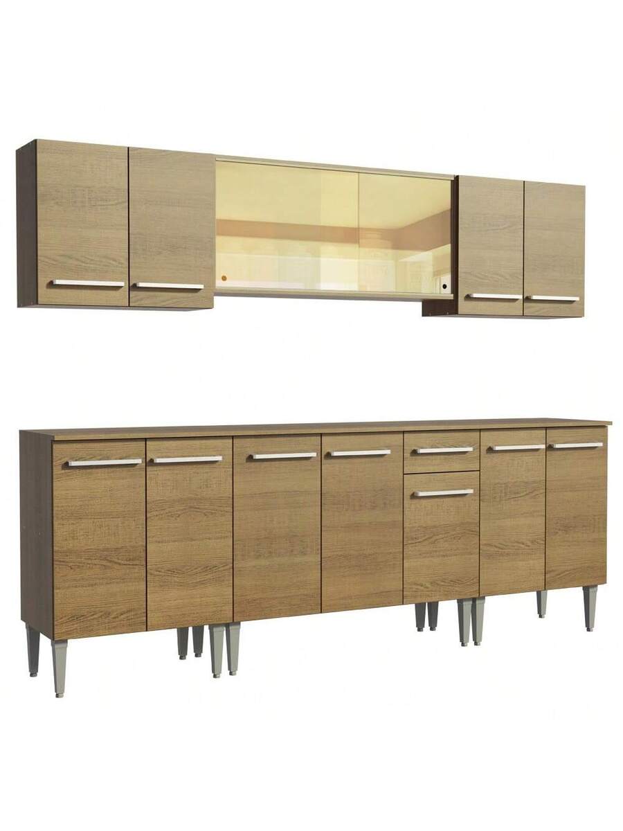 Cocina Integral Completa Modular Madesa 233cm