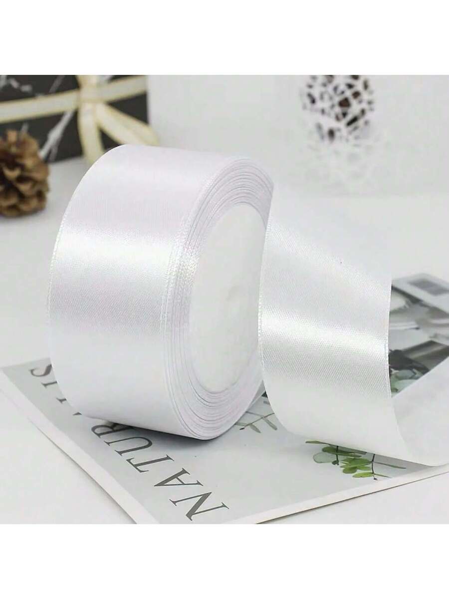 Set de 4 rollos, cinta de satén de 22m de largo y 4cm de ancho