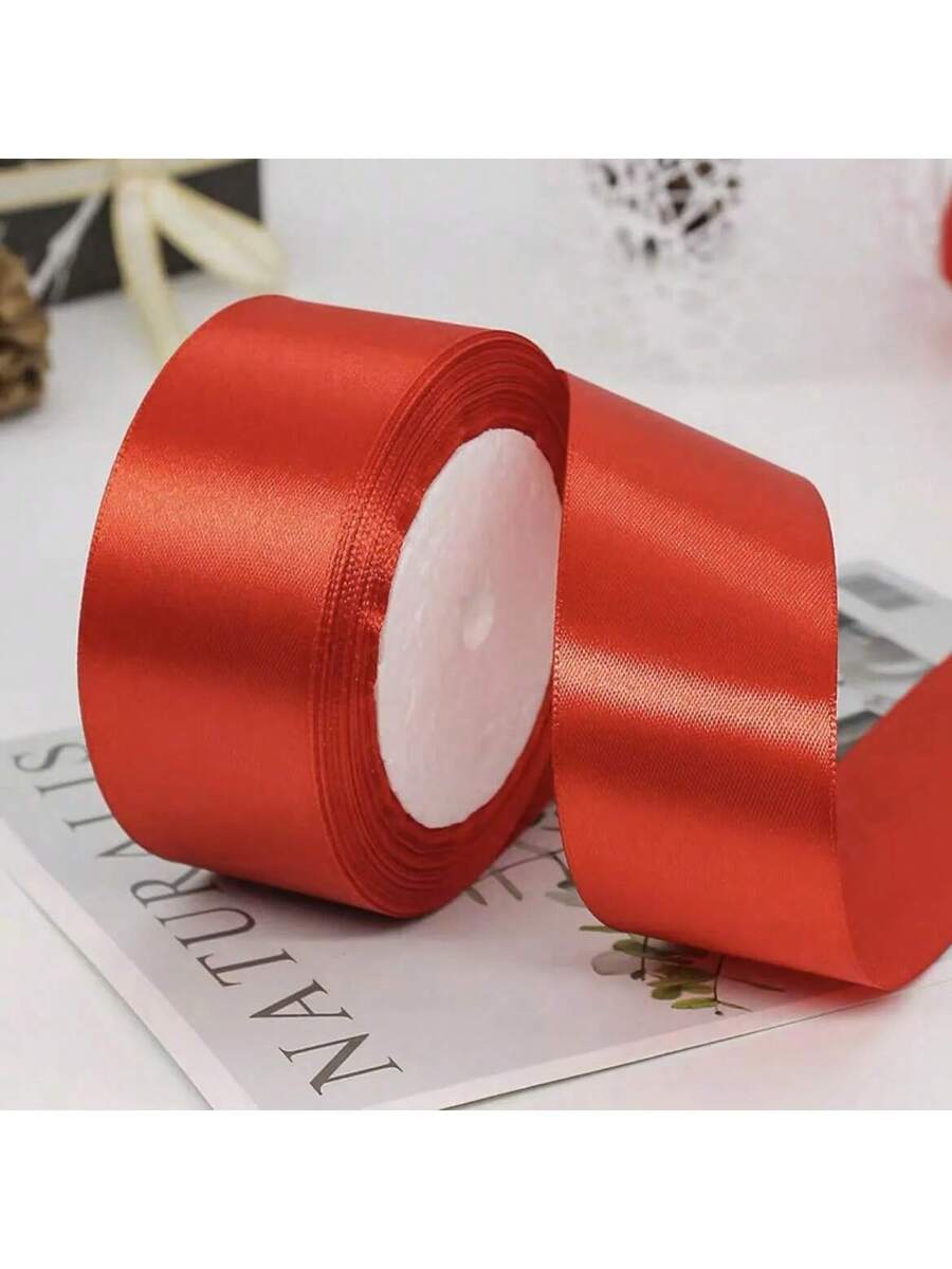 Set de 4 rollos, cinta de satén de 22m de largo y 4cm de ancho