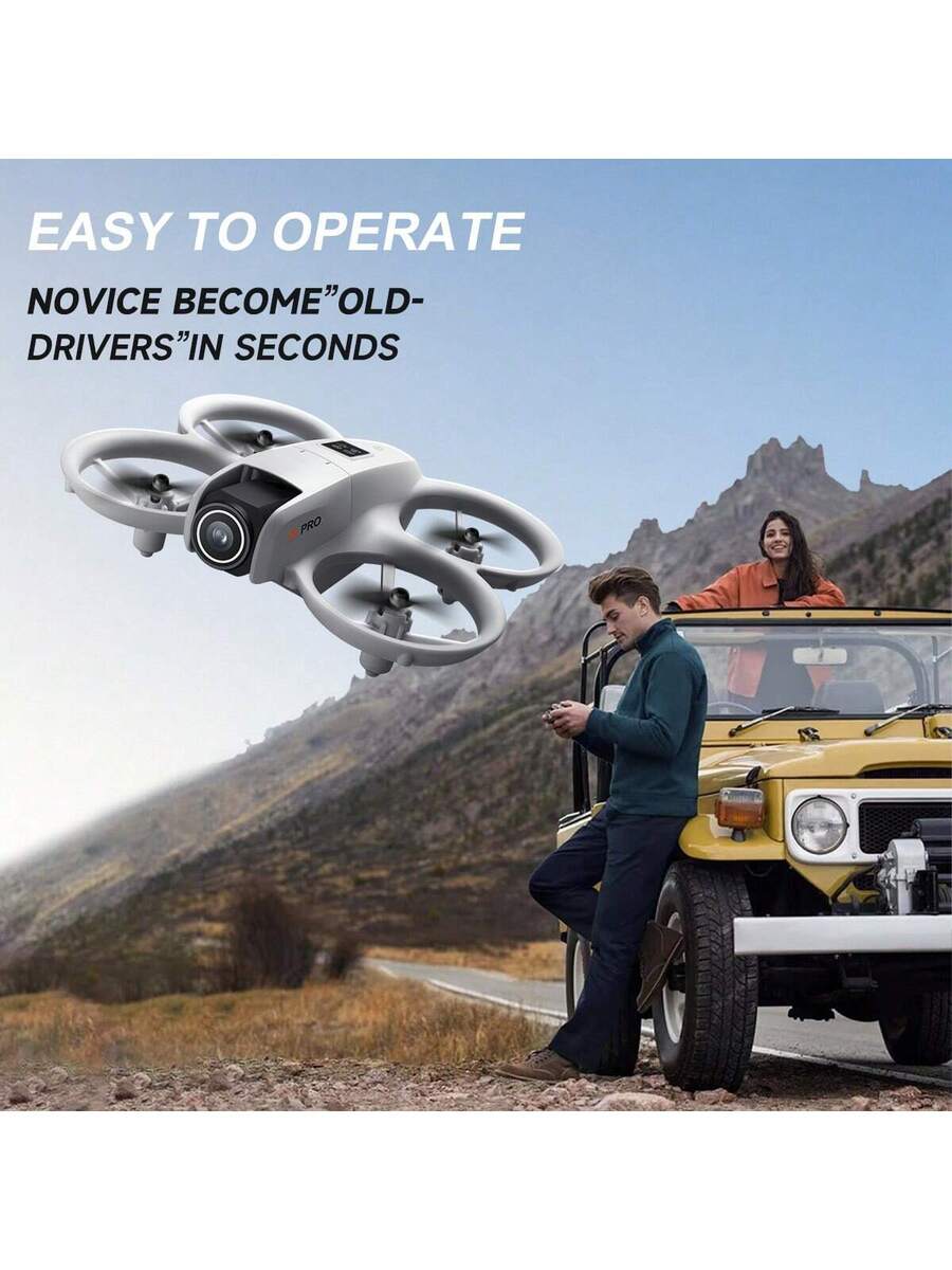 Minidron de 3 baterías