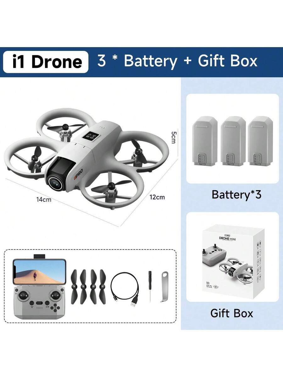 Minidron de 3 baterías