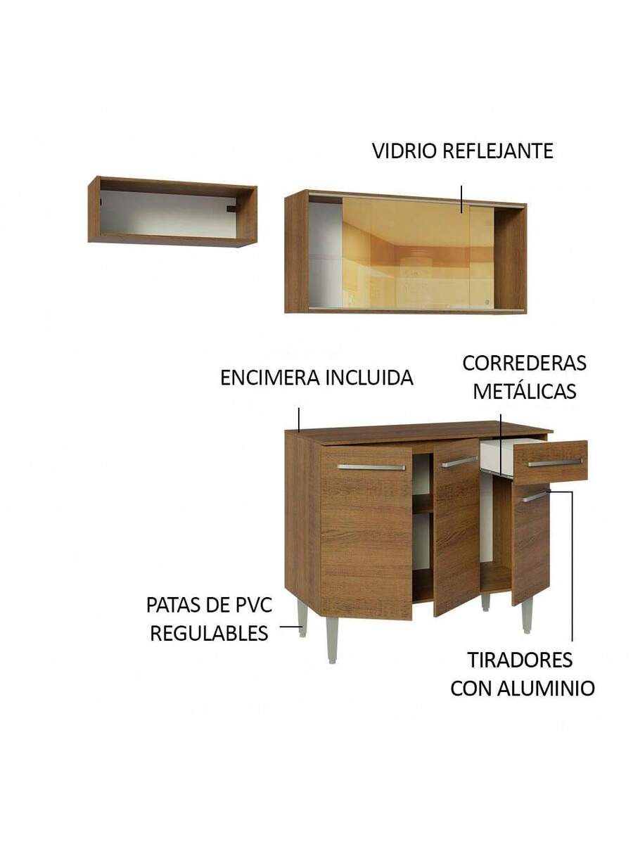 Cocina Integral Completa Modular Madesa