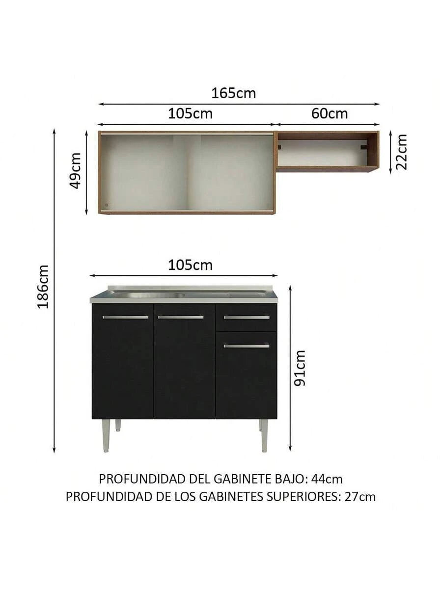 Mueble De Cocina Compacto