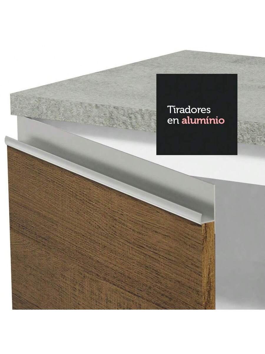 Cocina Integral Completa Modular Madesa Glamy 290cm