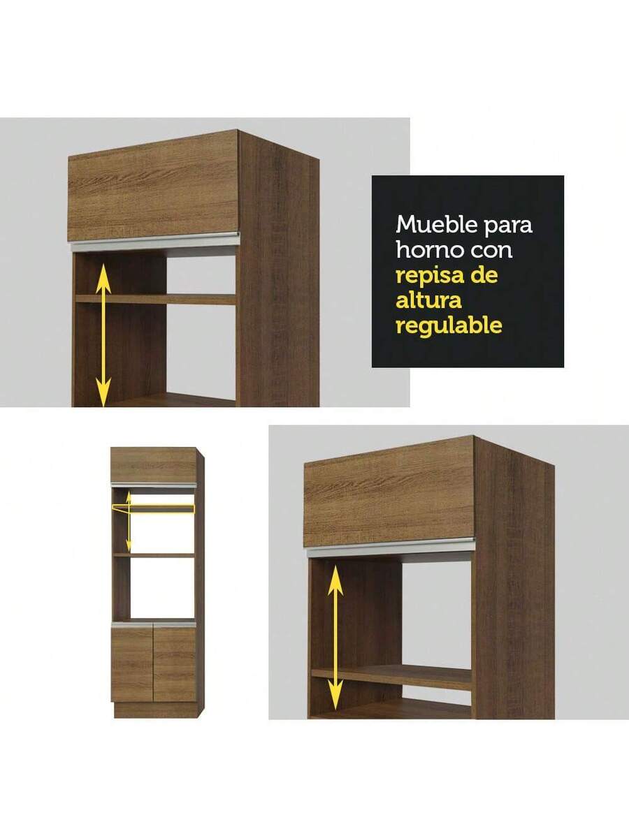 Cocina Integral Completa Modular Madesa Glamy 290cm