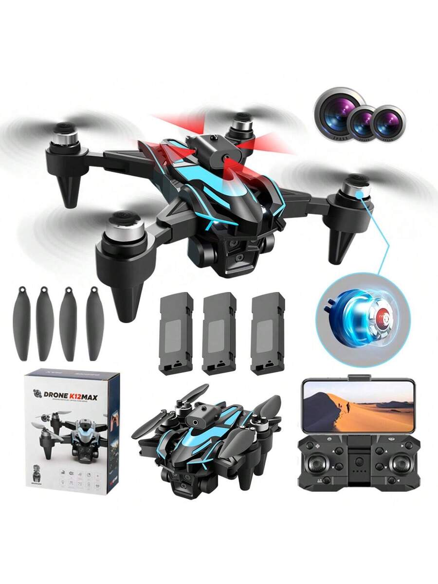 Drone profesional K12 MAX con cámara