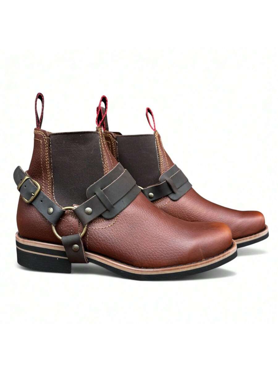 BOTAS EN PIEL CABALLERO VERSATILES USO RUDO
