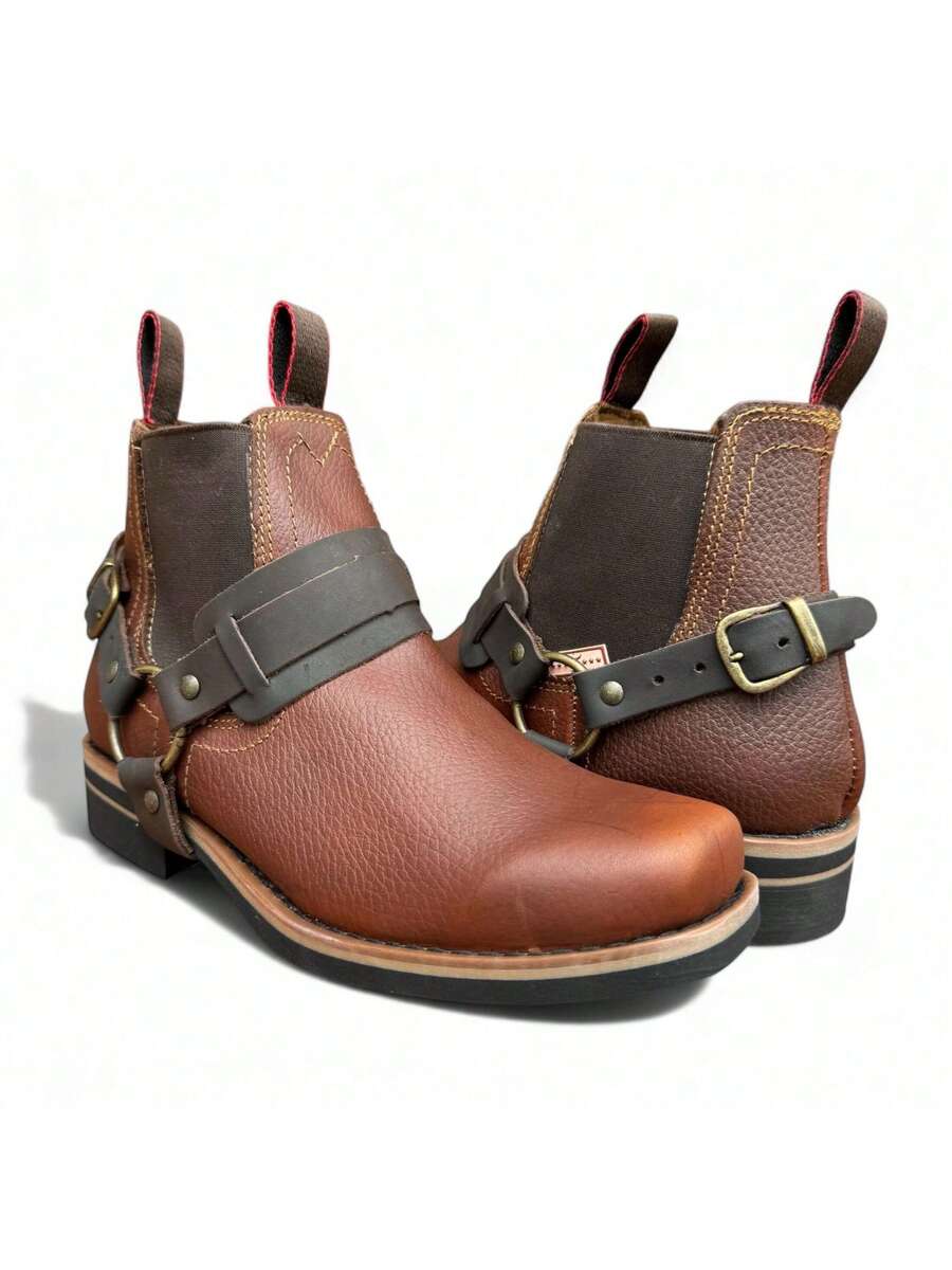 BOTAS EN PIEL CABALLERO VERSATILES USO RUDO