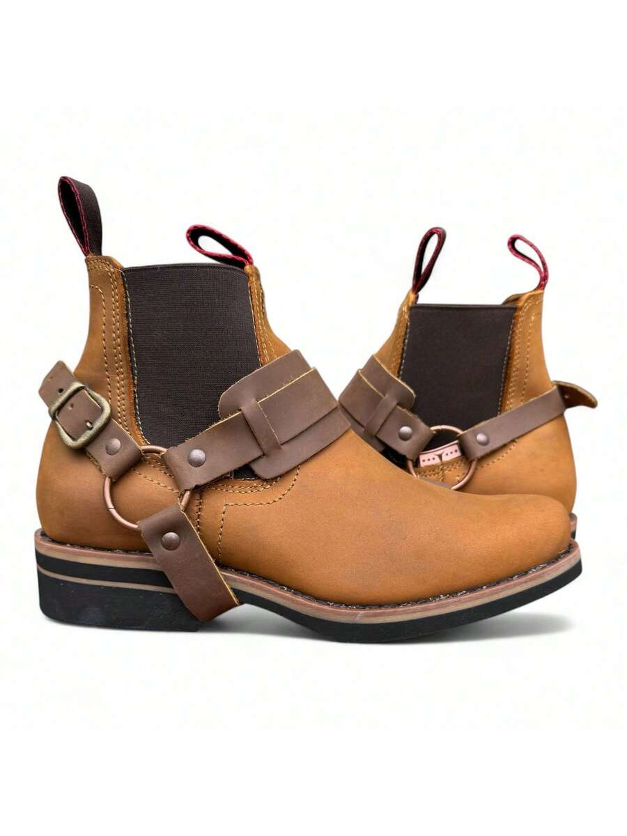 BOTAS EN PIEL CABALLERO VERSATILES USO RUDO