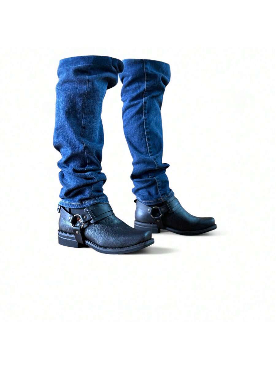 BOTAS EN PIEL CABALLERO VERSATILES USO RUDO