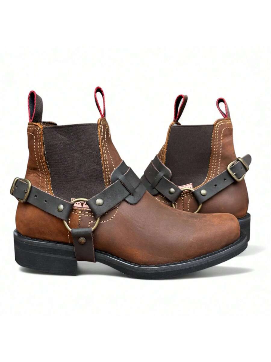 BOTAS EN PIEL CABALLERO VERSATILES USO RUDO