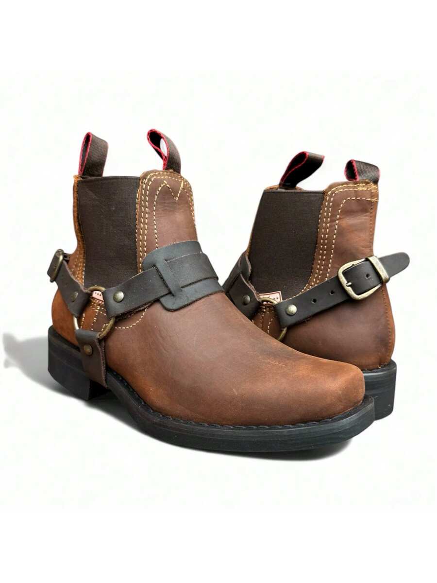 BOTAS EN PIEL CABALLERO VERSATILES USO RUDO