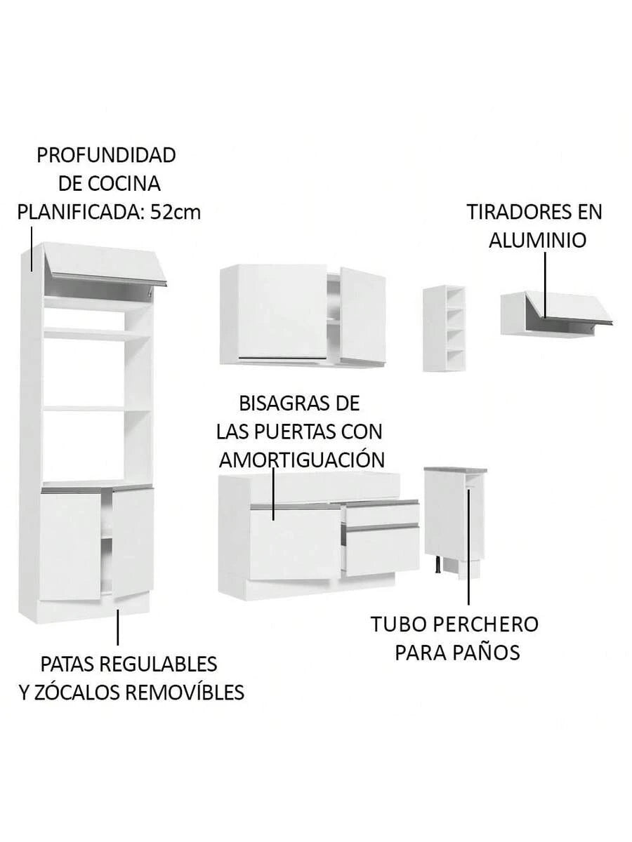 Cocina Integral Completa 290cm