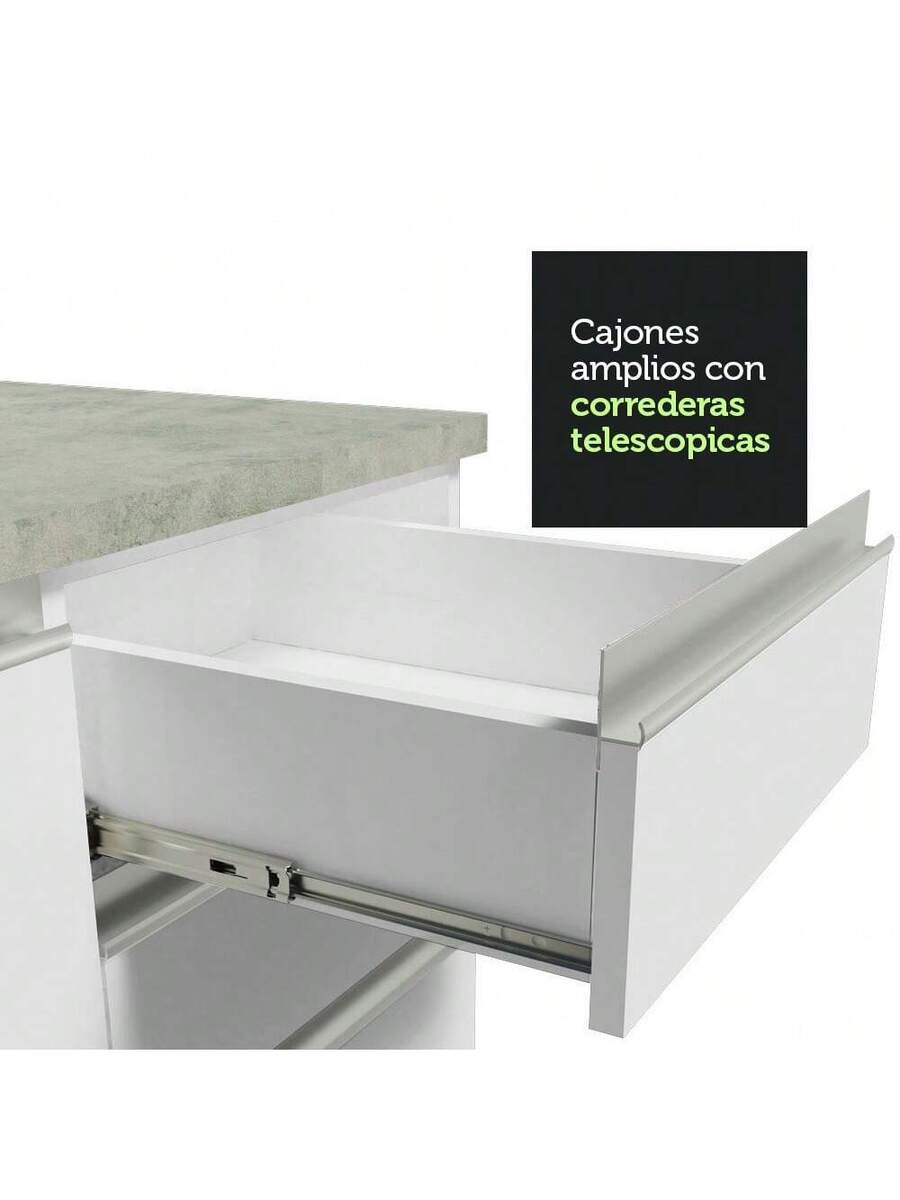Cocina Integral Completa Modular Madesa Safira 290cm