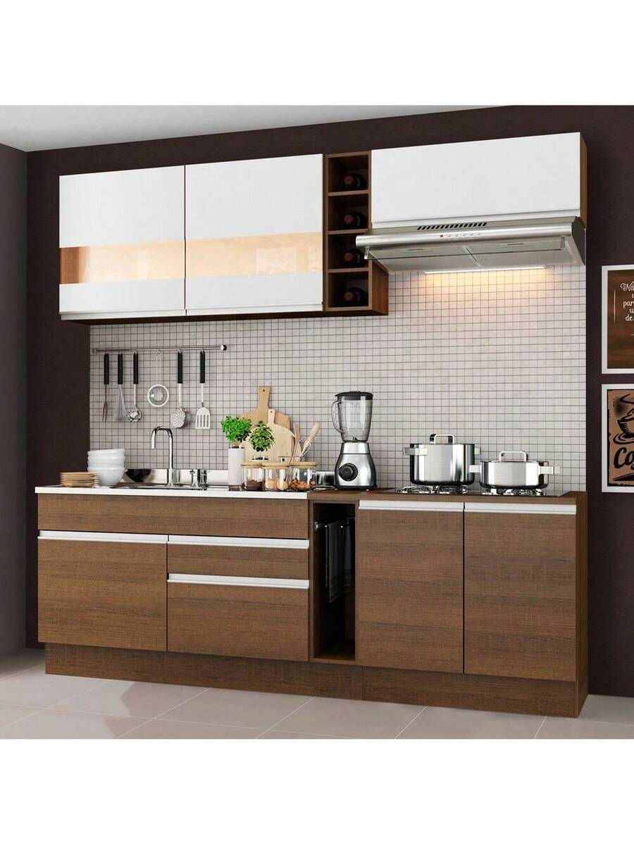 Cocina Integral Modular Madesa Parma 220cm