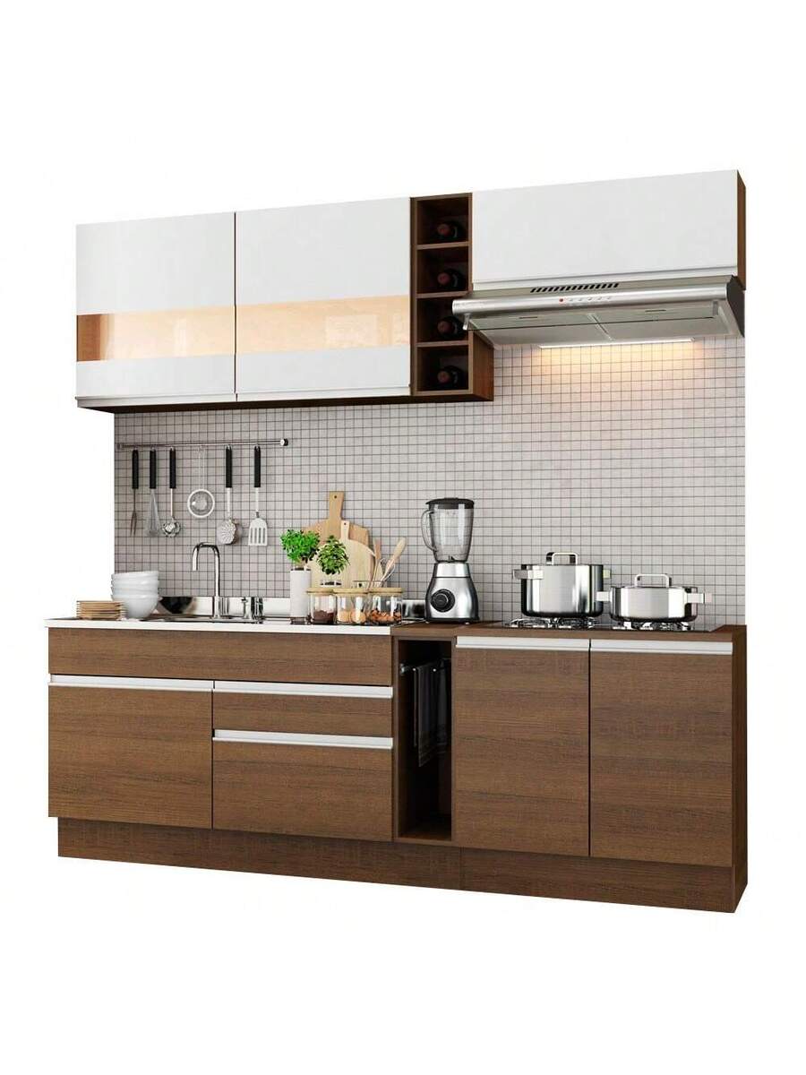 Cocina Integral Modular Madesa Parma 220cm