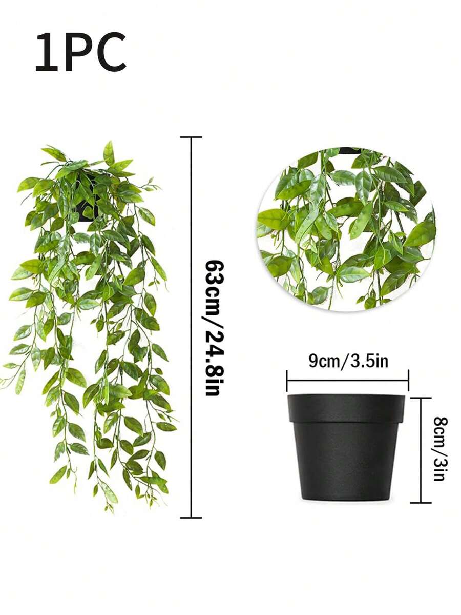 Plantas artificiales, Plantas en maceta colgantes