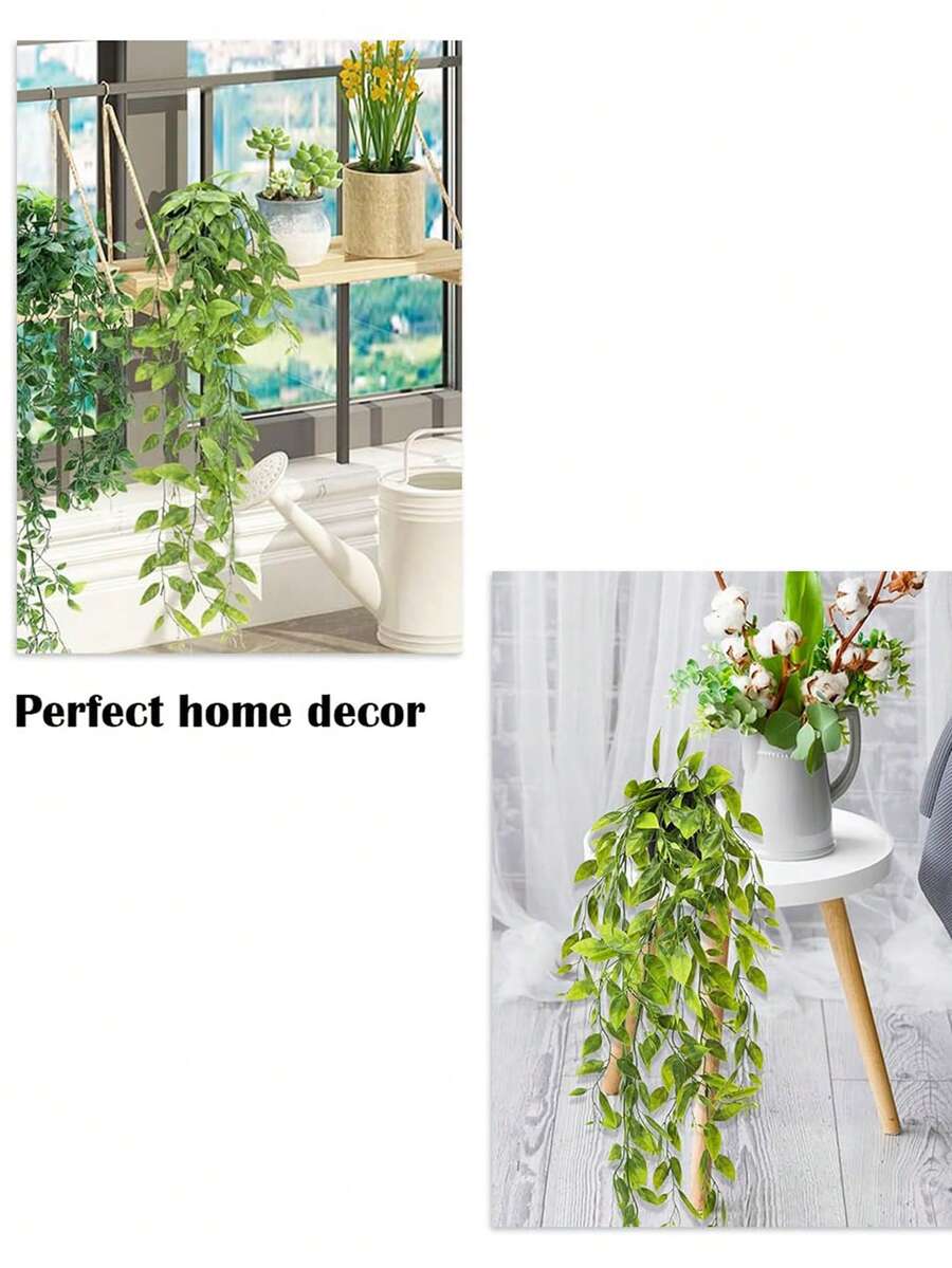 Plantas artificiales, Plantas en maceta colgantes