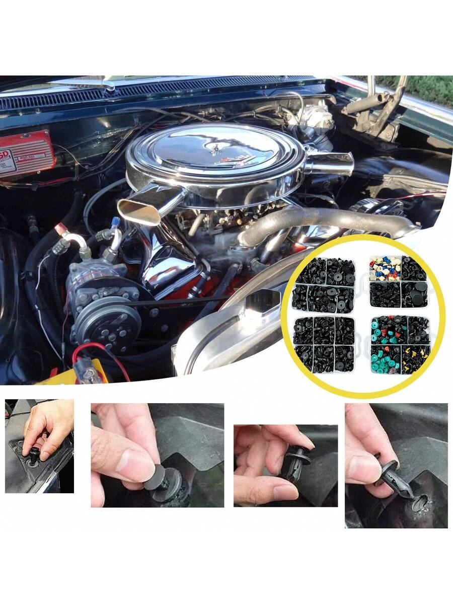 Vmingo Kit Remache Quitagrapa Automotriz 1815 Pzs