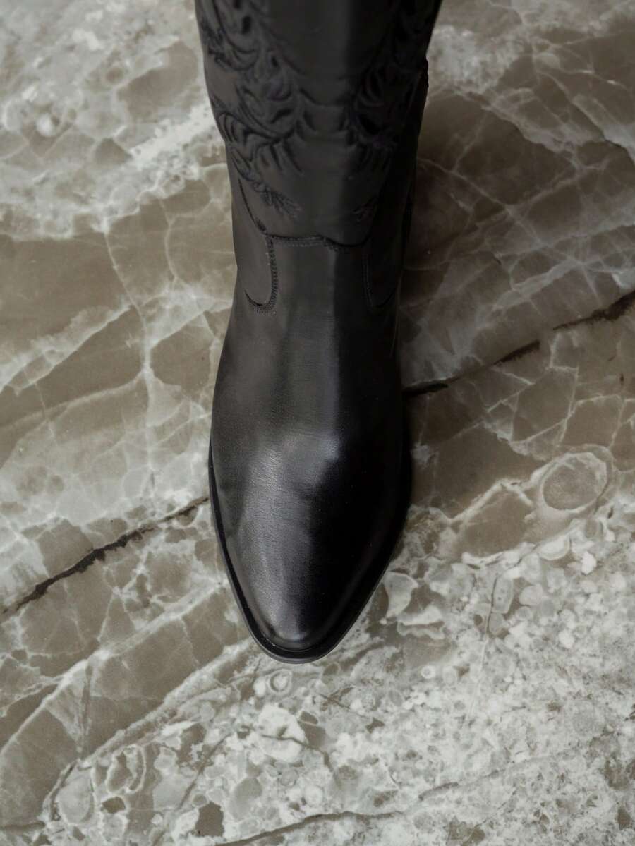 Botas estilo vaquero de media caña western
