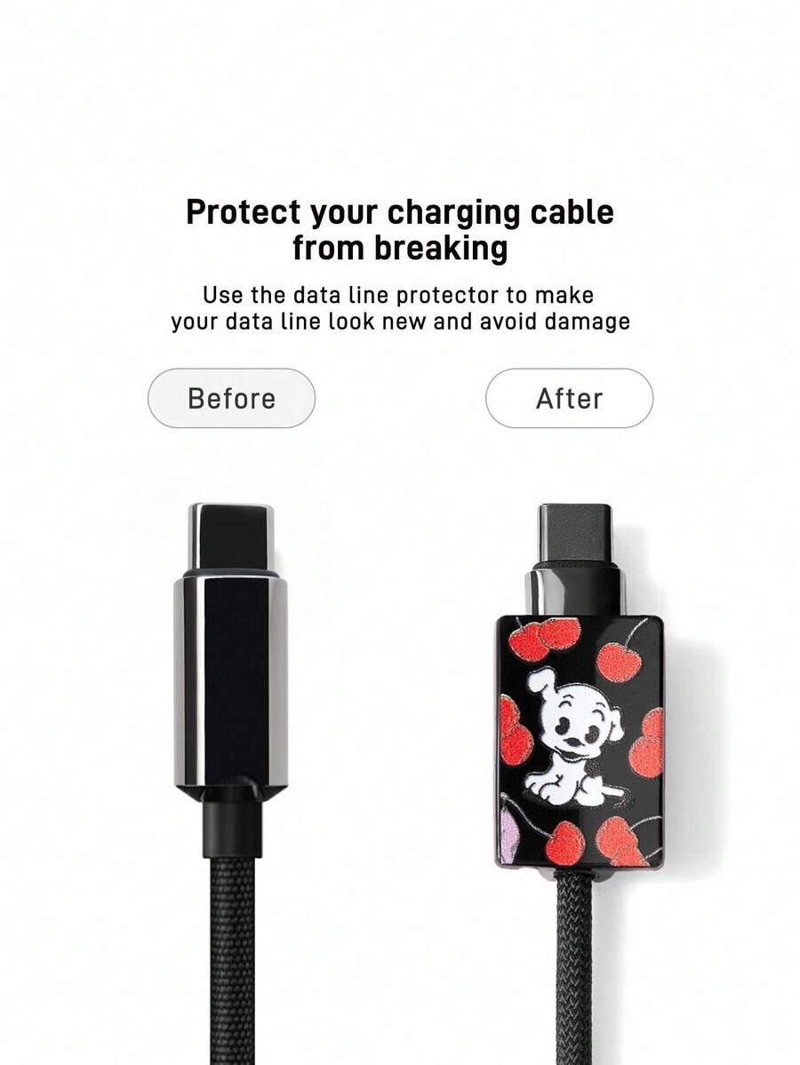 Funda protectora para cable de datos